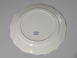 Boch BFK decor Dordrecht blauw serveerbord rond 39 cm