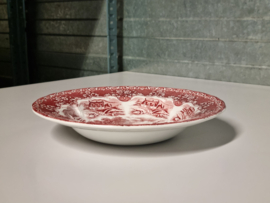 Engels rood Grindley Country Inns Diep Pasta Soep Bord 22,5 cm