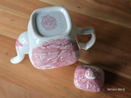 Engels rood Wood & Sons Woodland theepot
