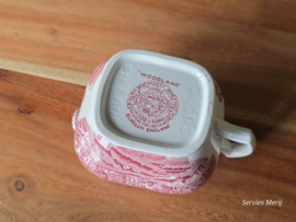 Engels rood Wood & Sons Woodland roomkan