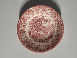 Engels rood EIT England rond schaaltje 16 cm (wagen)
