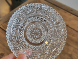 Glas Vintage set 5x Onderzettertje