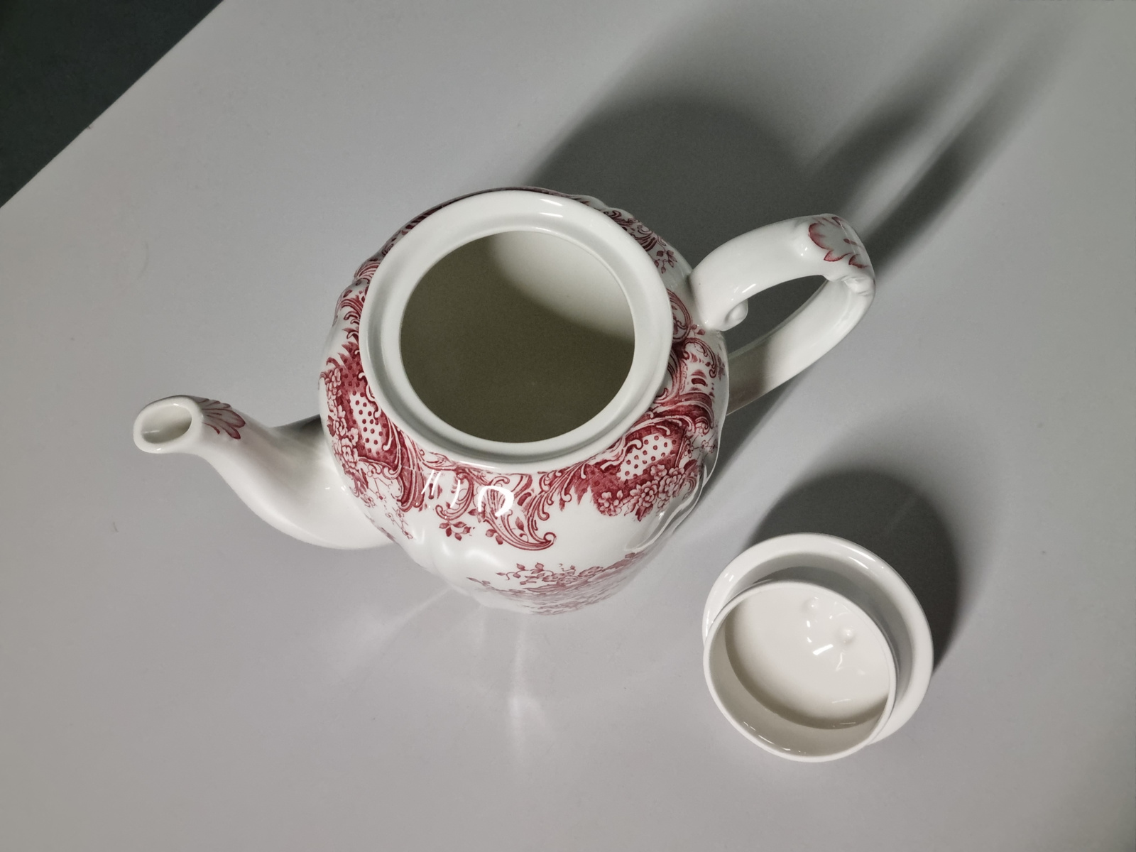 Villeroy en Boch Valeria rood koffiepot 1 liter nr. 2