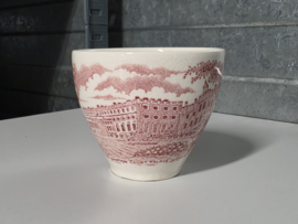 Engels rood Ironstone EIT Ltd England suikerschaaltje