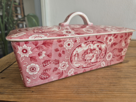 Teadrinker rood Societe Ceramique Cakedoos Uddelermeer