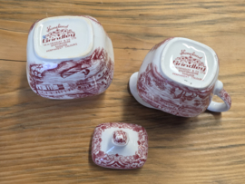 Engels rood Grindley Homeland roomstel