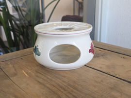 Boerenbont Boch theeservies model Zeeland 8 personen (zwart stempel)