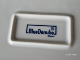 Blue Danube rechthoekige schaal met greepjes 36,5 cm