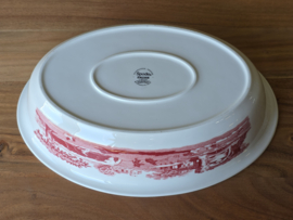 Copeland Spode's Italian hoge ovale schaal 31,5 cm
