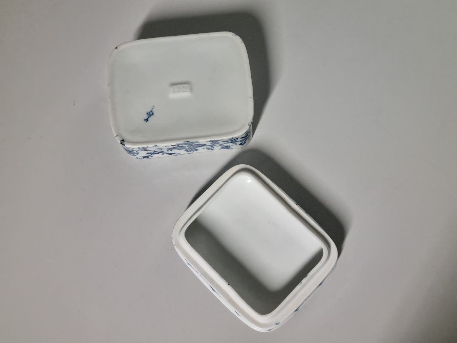 Zwiebelmuster Regout Doos met deksel