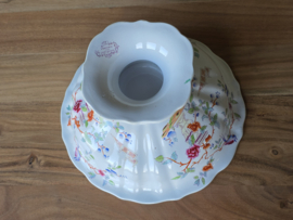 Petrus Regout Portici hoge ronde schaal op voet 26,5 cm