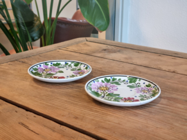 Societe Ceramique Schrijfnamendecor Brabant set 2x Schotel 13 cm
