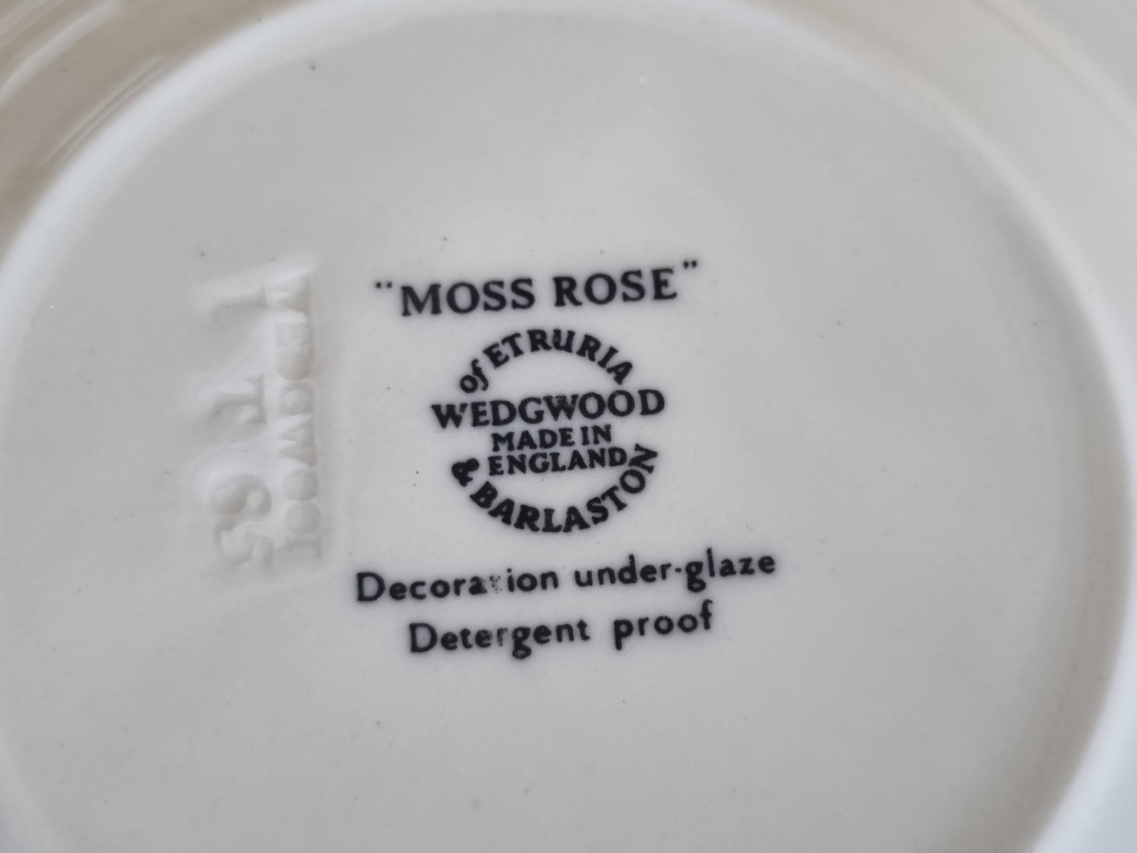 Wedgwood Moss Rose klein bordje 13 cm