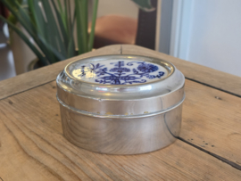 Zwiebelmuster onbekend metalen Doos