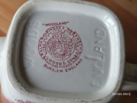 Engels rood Wood & Sons Woodland theepot