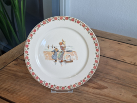 Frans Sarreguemines Enfants Ontbijtbordje 20 cm (afb. aan de kade)