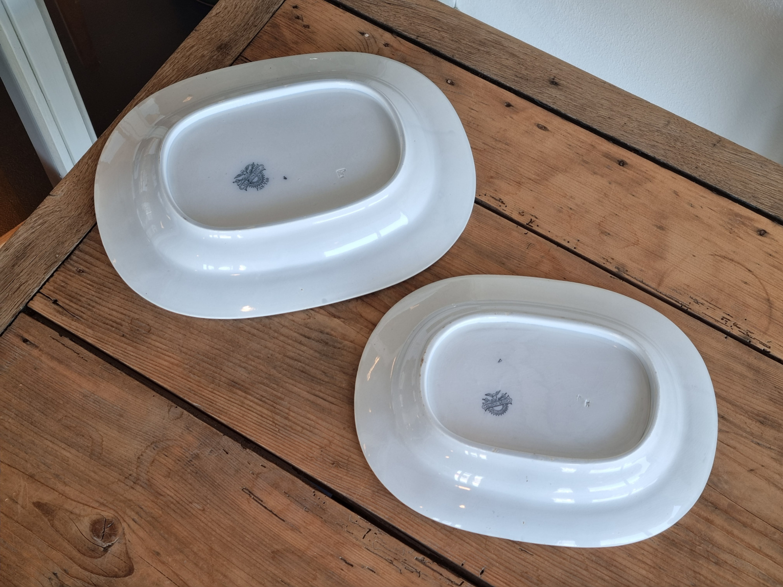 Villeroy en Boch Fan-Tao Vloeiblauw set 2x rechthoekige schaal
