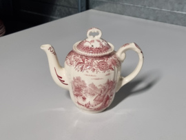 Villeroy en Boch Burgenland rood Koffiepotje 1-persoons