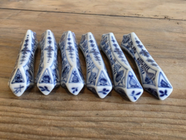 Zwiebelmuster onbekend merk Set 6x Messenlegger