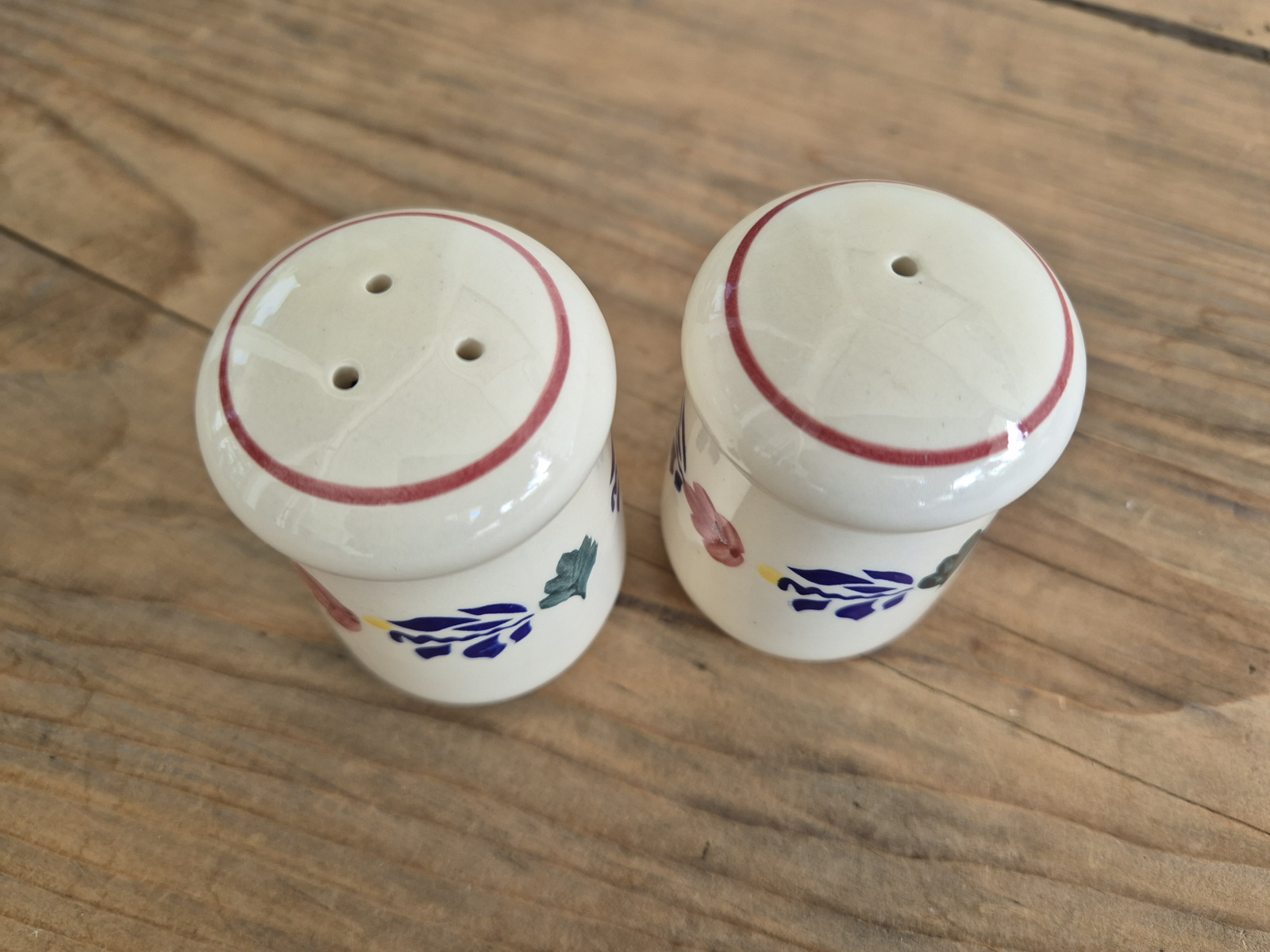 Boerenbont Boch Peper en Zoutstelletje (Nieuwste Boch)