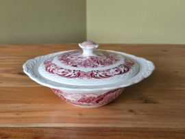 Engels rood Grindley Scenes After Constable Dekschaal Terrine