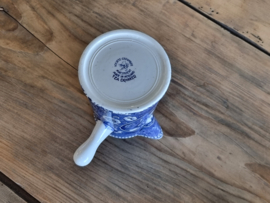 Societe Ceramique Tea Drinker blauw Stroopkannetje 2-rings