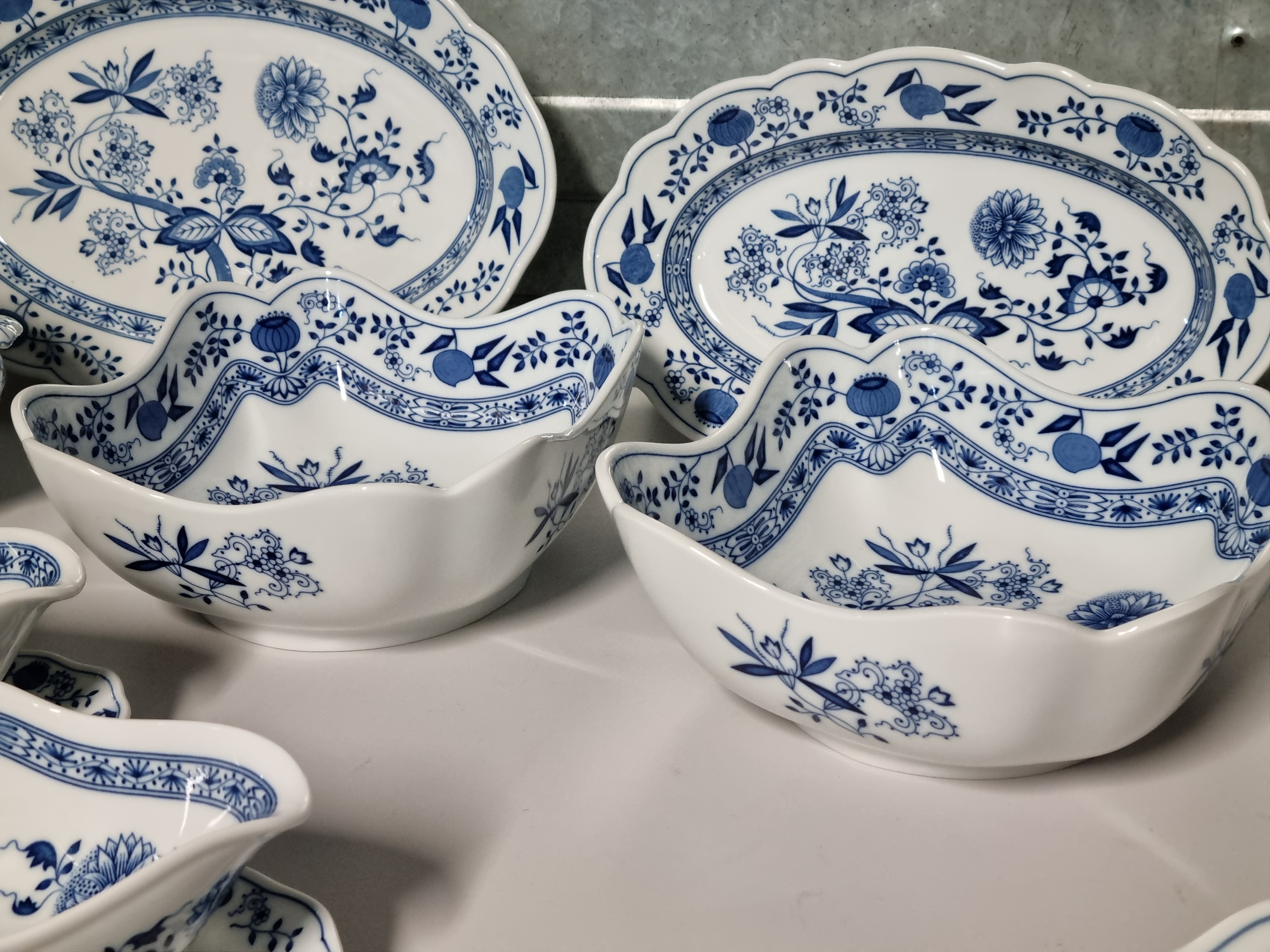 Zwiebelmuster Hutschenreuther compleet eetservies 8 personen