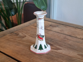 Engels Mason's Christmas Village 1983 Kerstservies Kaarsenkandelaar
