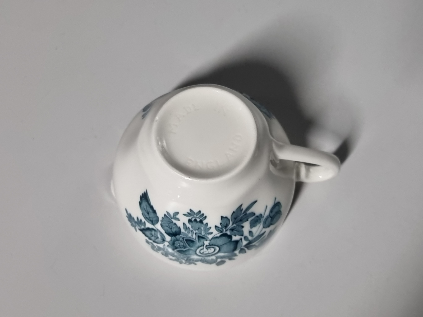 Engels petrol Enoch Wedgwood Asiatic Pheasants Schenkkannetje 7,5 cm