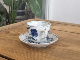 Blue Danube Koffie kop en schotel 7,5 cm