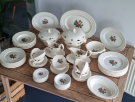 Wedgwood Moss Rose compleet Eetservies 8-pers.