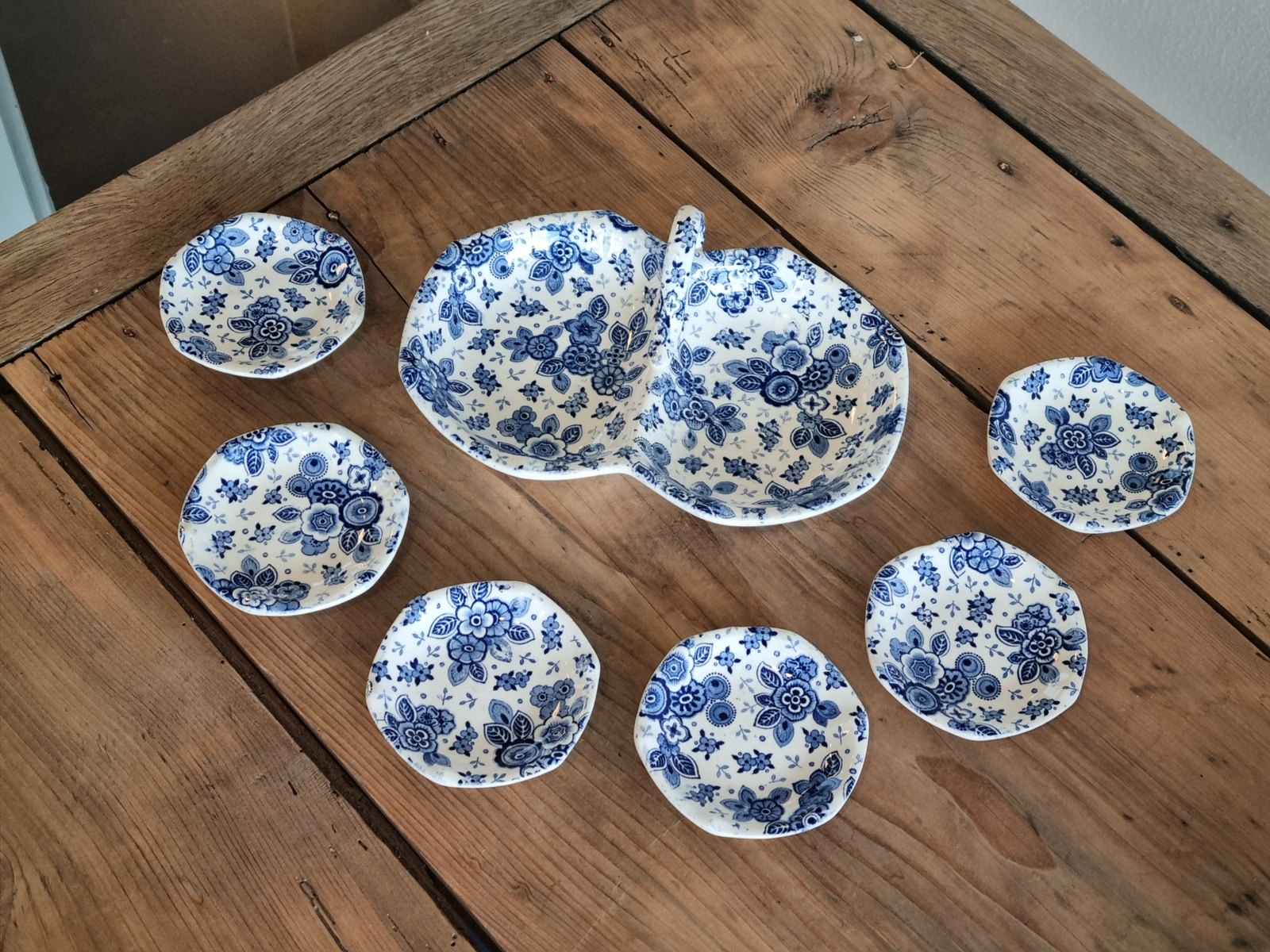 Beatrix Societe Ceramique Serveersetje Petit-Four 6-pers.