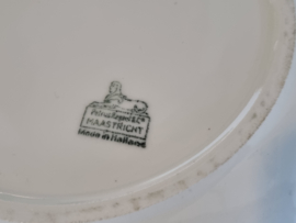Regout wit set 4x diepe borden 24 cm (gladde rand)