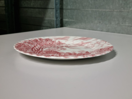 Engels rood Cotswold by Johnson Brothers Plat Dinerbord 24,5 cm