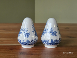 Villeroy en Boch Valeria blauw peper- en zoutstel
