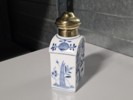 Zwiebelmuster Huttensteinach rechthoekig Vaasje met deksel