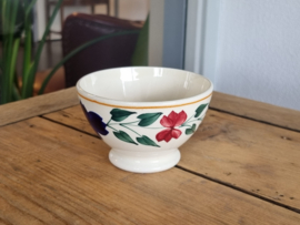Boerenbont 418 Societe Ceramique Kommetje op voet 10 cm