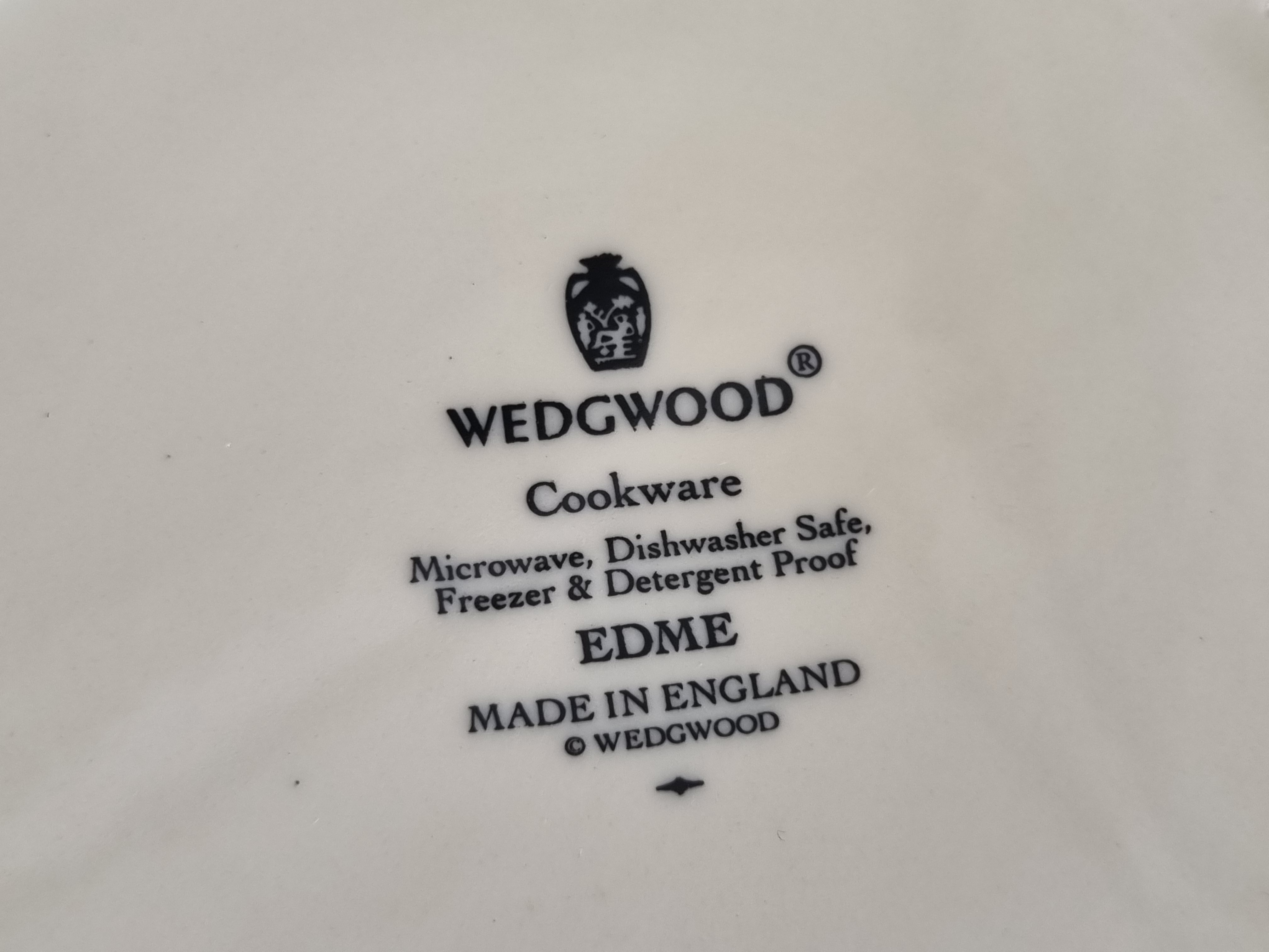 Wedgwood Edme Cookware Dekschaal Terrine