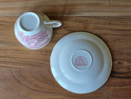 Engels rood Historical Ports Kop en schotel