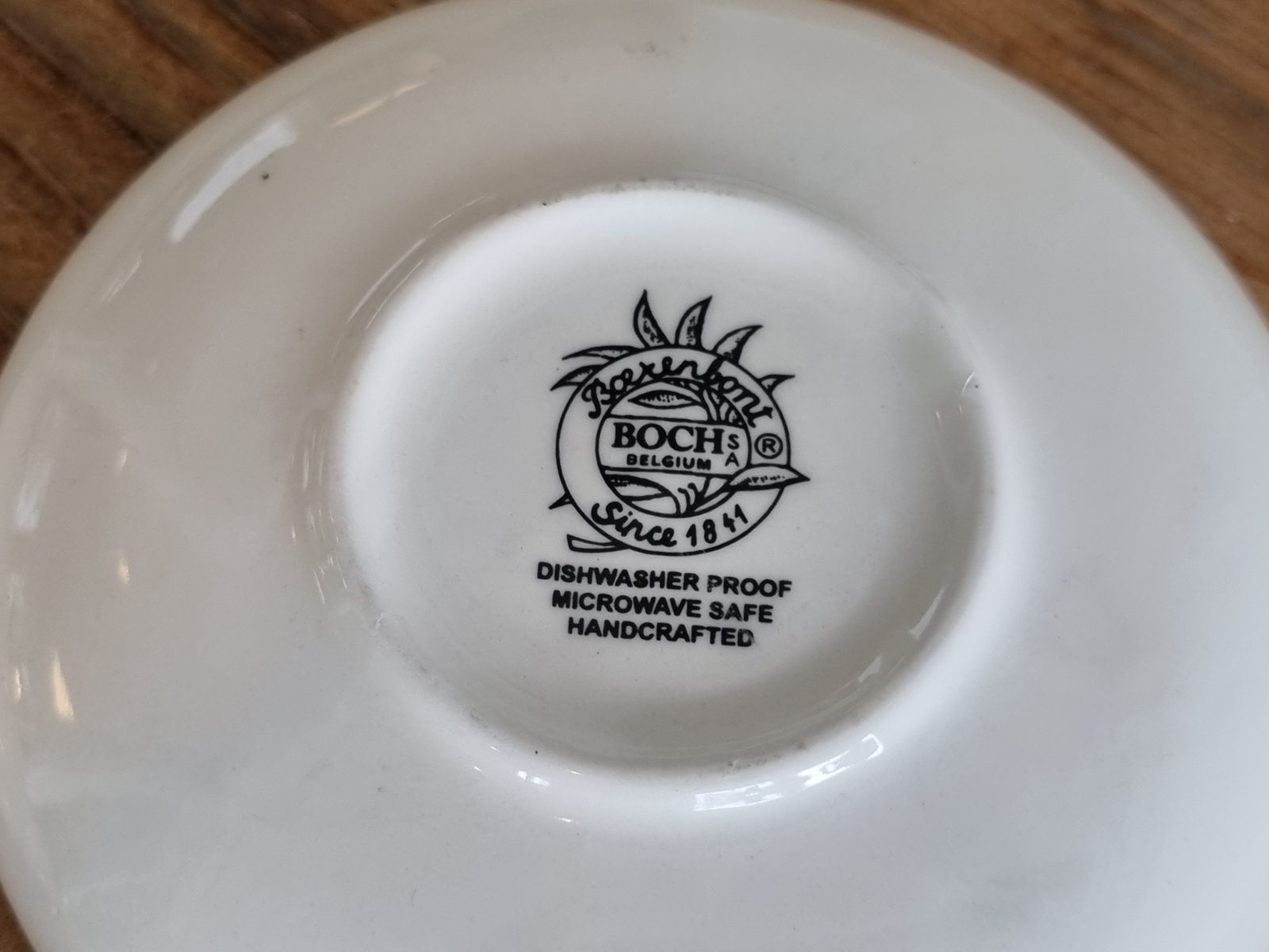 Boerenbont Boch set van 3x Serveerbordje Theezakjeslegger 11 cm