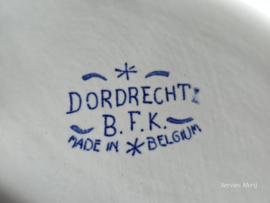 Boch BFK decor Dordrecht blauw schalenset 3 delig