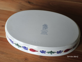 Boerenbont Boch ovale ovenschaal 36 cm