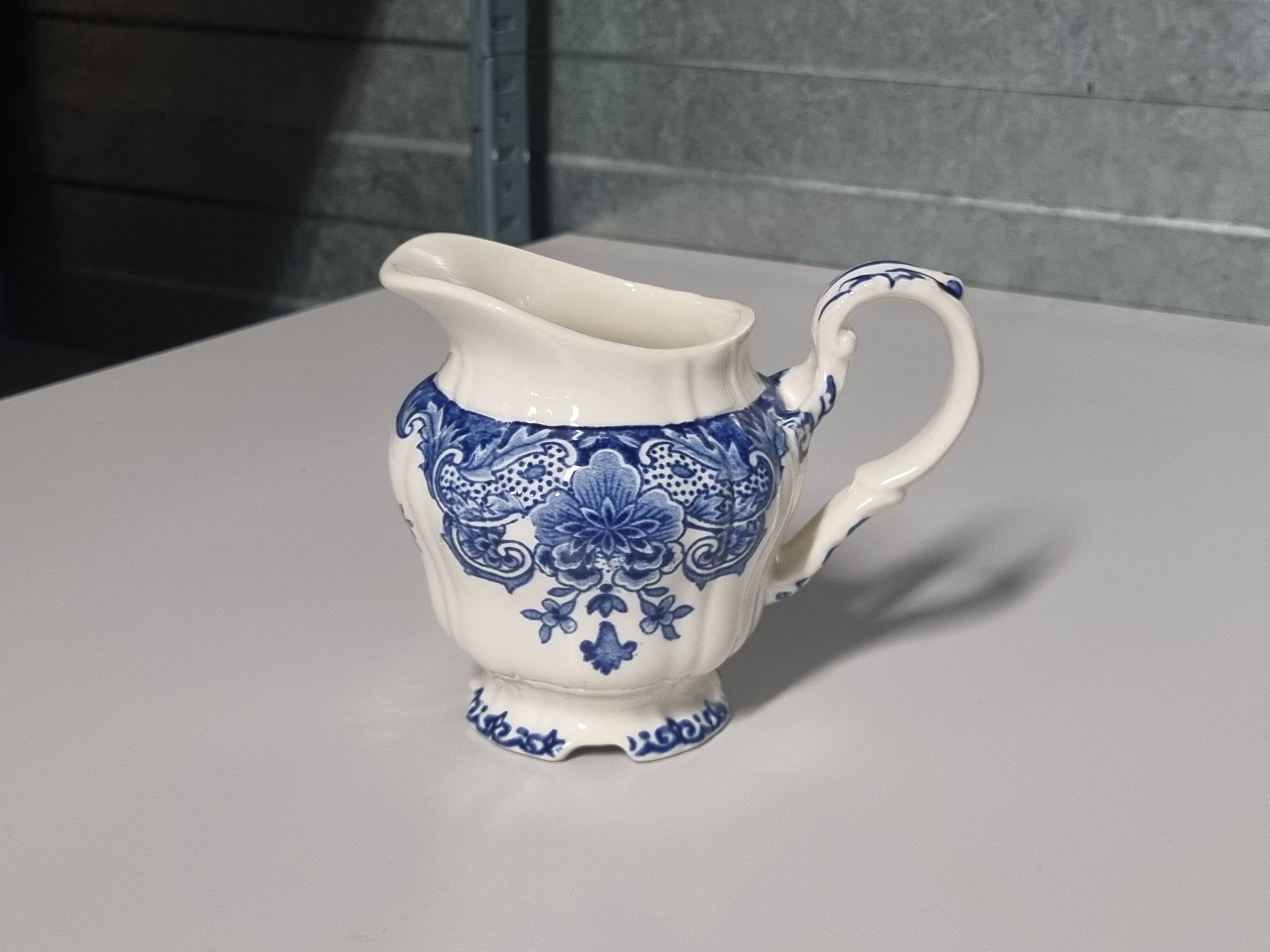 Boch BFK decor Dordrecht blauw Roomkan Kan 11 cm