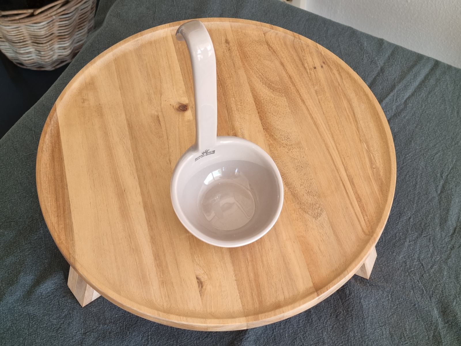 Boch Royal Zeosen Lepel grootste maat 19 cm