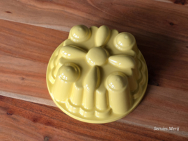 Regout geel puddingvorm 19 cm