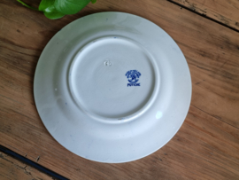 Potiche blauw Societe Ceramique Plat Dinerbord 23,5 cm