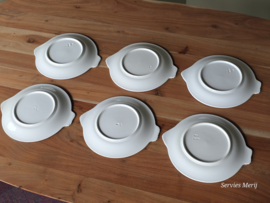 Waechtersbach Visservies set 6x bord 24 cm