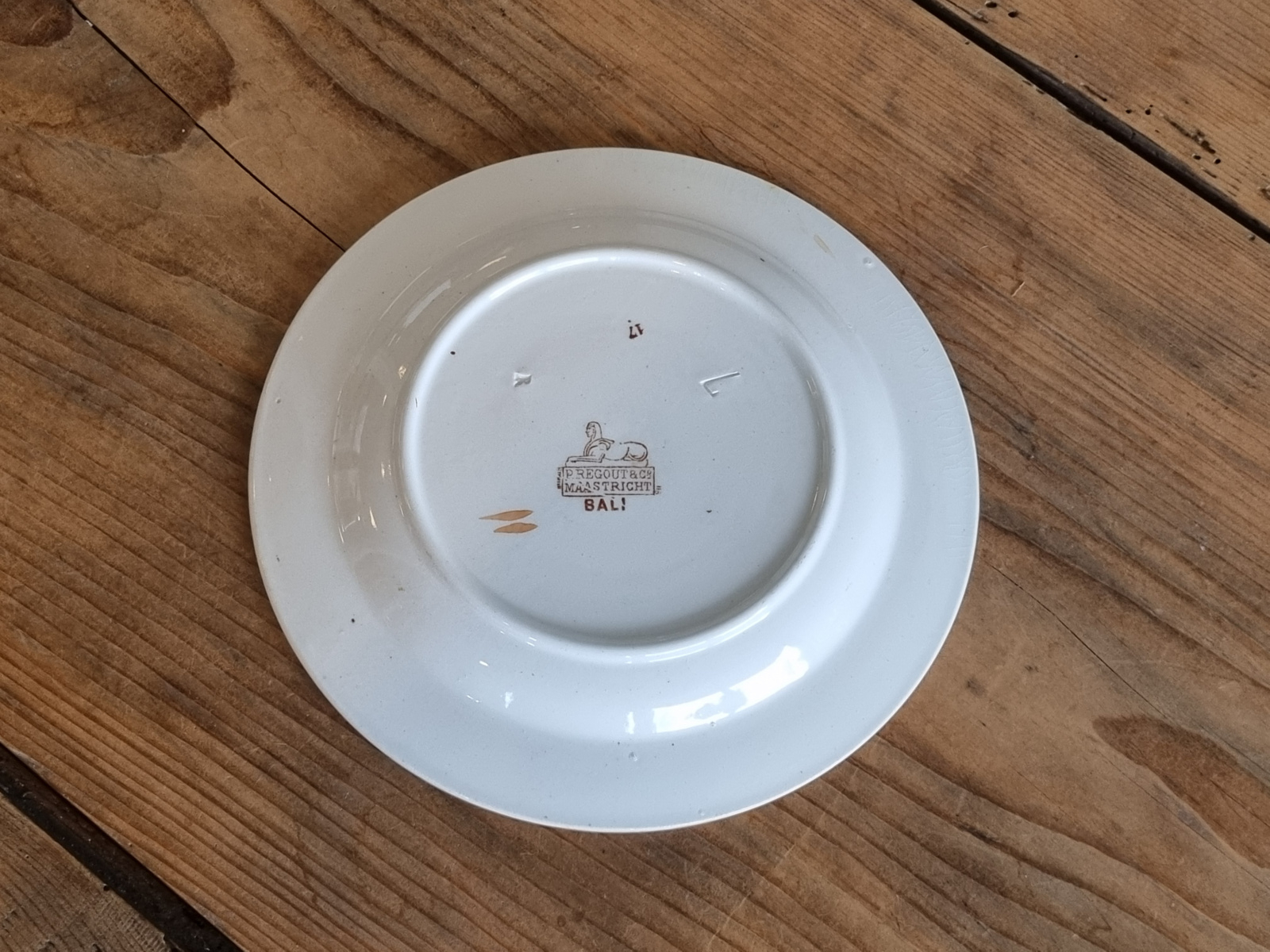 Petrus Regout decor Bali Ontbijtbordje 18,5 cm