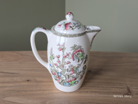 Engels bruin Indian Tree Koffiepot 16 cm