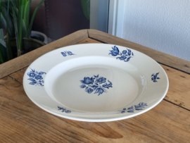 Petrus Regout Bouquet Bleu bord pannenkoekenbord 30 cm